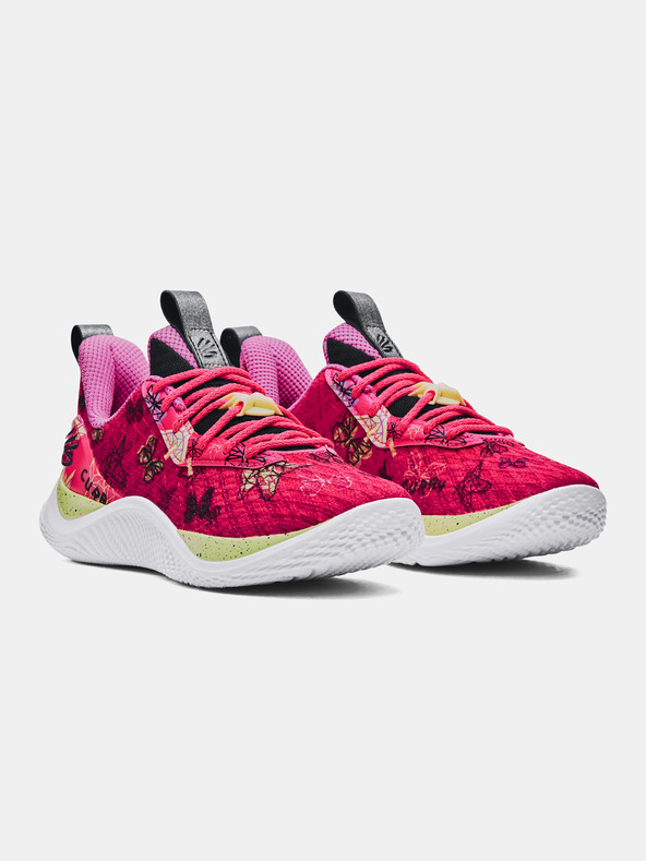 Under Armour GS Curry 10 Girl Dad Tenisky dětské Růžová