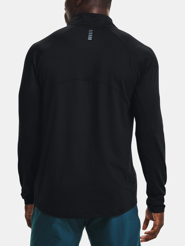 Under Armour Qualifier Run 2.0 1/2 Zip T-shirt Negro