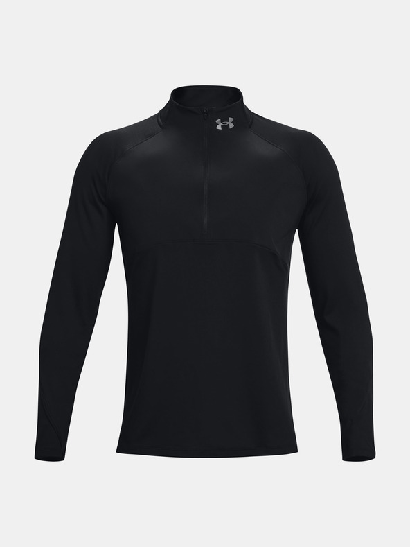 Under Armour Qualifier Run 2.0 1/2 Zip T-shirt Negro