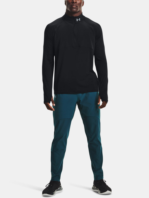 Under Armour Qualifier Run 2.0 1/2 Zip T-shirt Negro