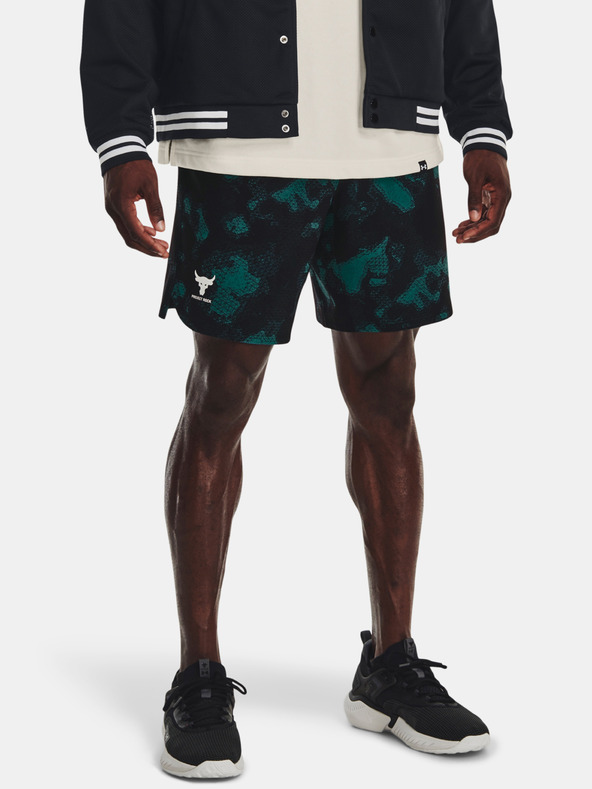 Under Armour Project Rock Printed Wvn Short Pants Negro