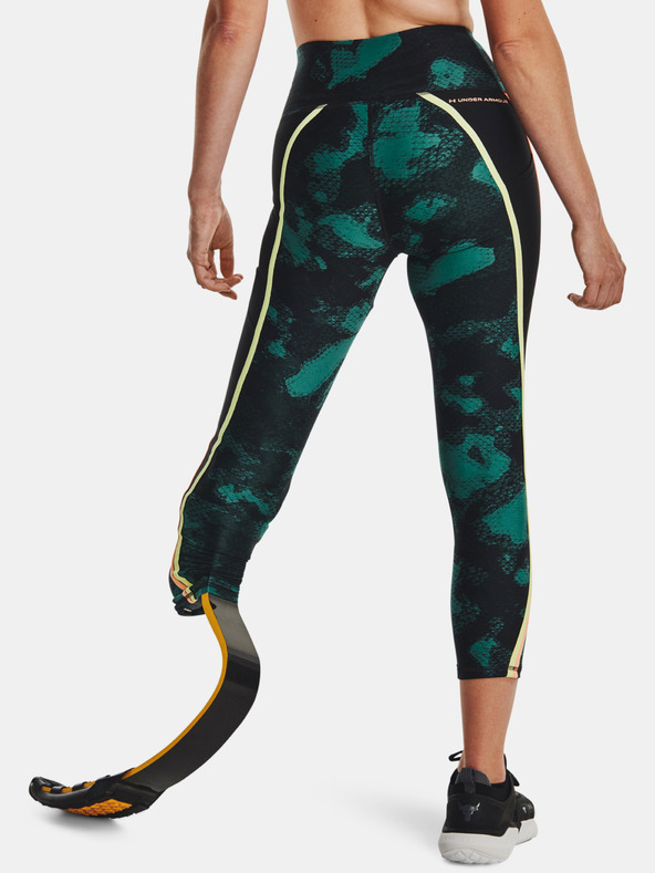 Under Armour Project Rock HG Pt Ankl Lg Fam Leggings Verde