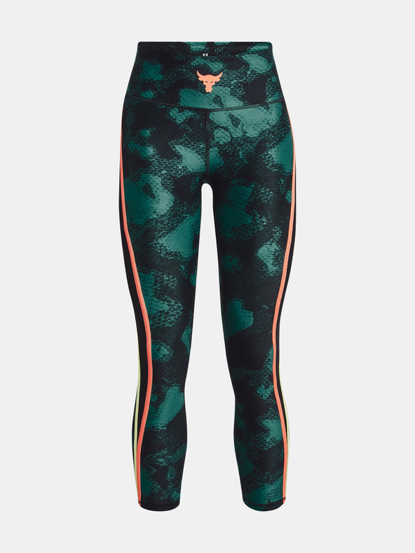 Under Armour Project Rock HG Pt Ankl Lg Fam Leggings Verde