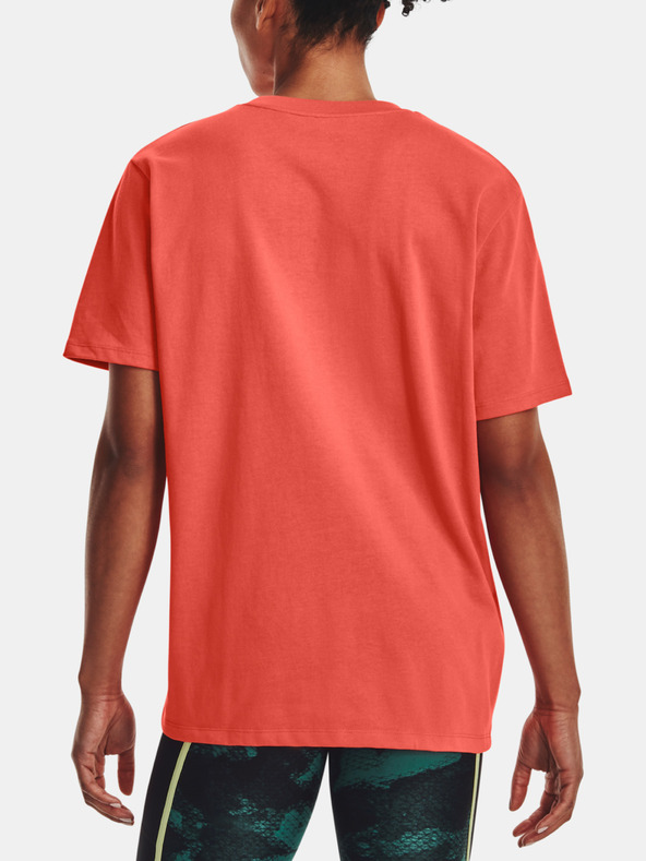 Under Armour Project Rock Hwt Campus T T-shirt Rojo