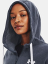 Under Armour Rival Fleece FZ Hoodie-GRY Mikina