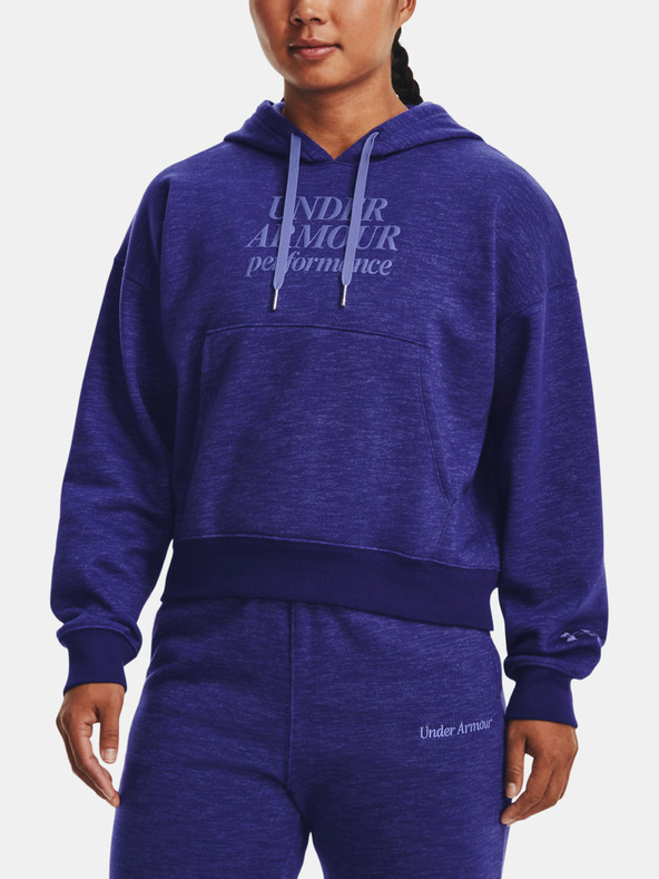 Under Armour Essential Script Hoodie Sweatshirt Azul