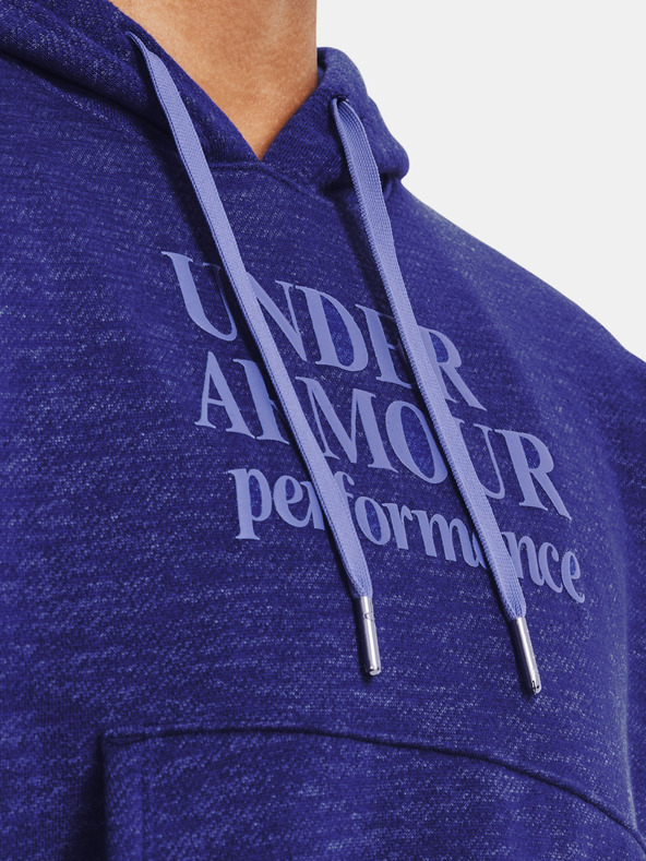 Under Armour Essential Script Hoodie Sweatshirt Azul