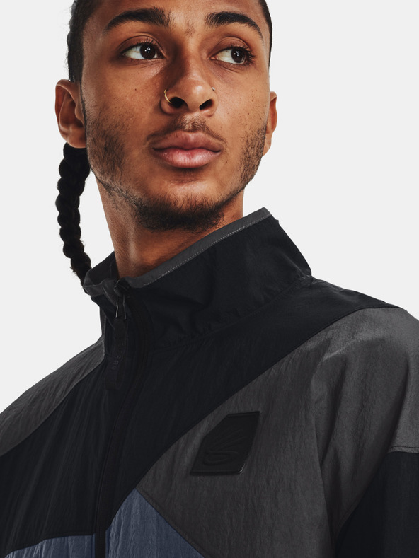 Under Armour Curry FZ Woven Jacket Negro