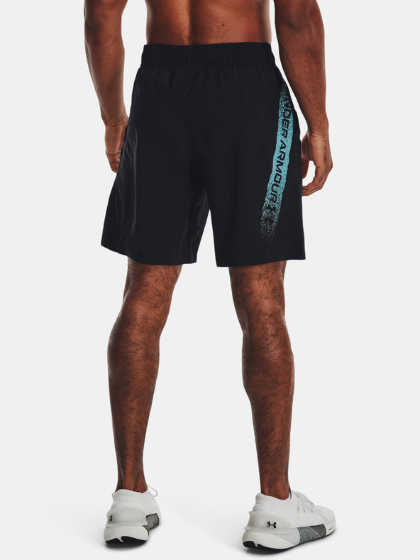 Under Armour UA Woven Graphic Shorts-BLK Short Pants Negro