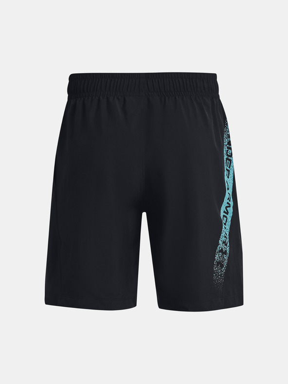 Under Armour UA Woven Graphic Shorts-BLK Short Pants Negro