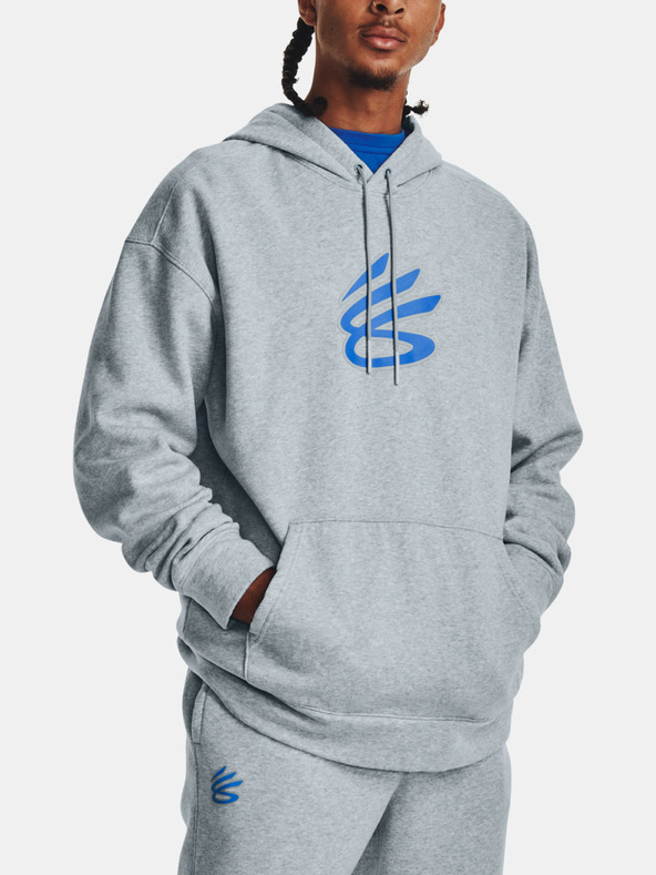 Under Armour Curry Big Splash PO Hoodie Sweatshirt Azul