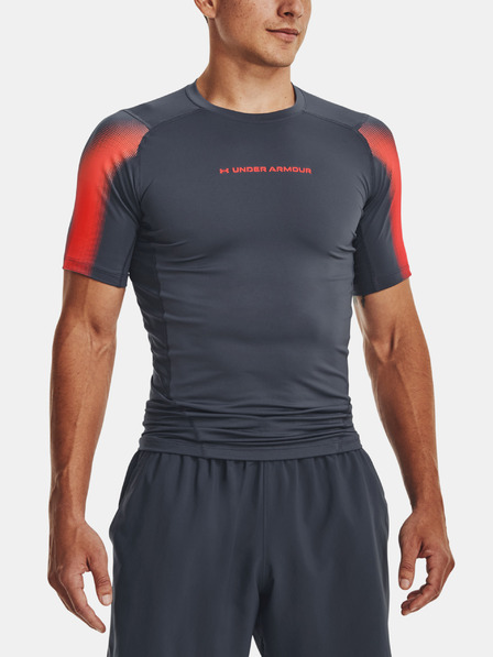 Under Armour UA HG Armour Novelty SS-GRY Triko