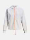 Under Armour Woven FZ Jacket-WHT Zimní bunda