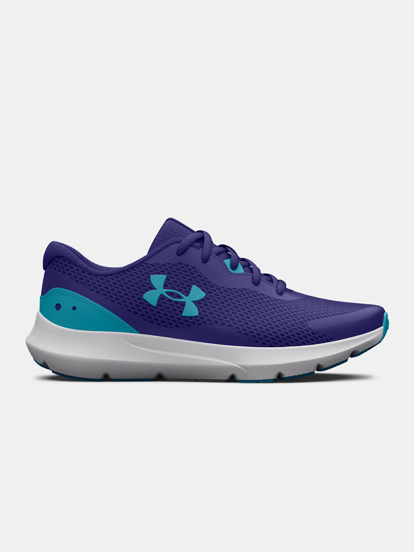 Under Armour UA BGS Surge 3 Tenisky dětské Modrá