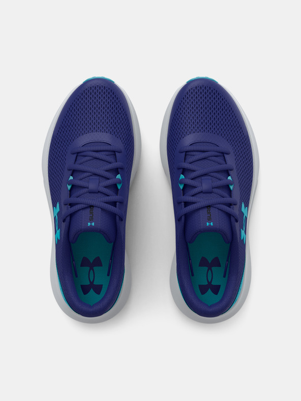 Under Armour UA BGS Surge 3 Tenisky dětské Modrá