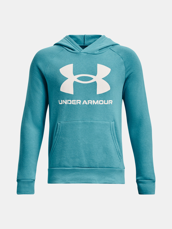 Under Armour UA Rival Fleece Kids Sweatshirt Azul