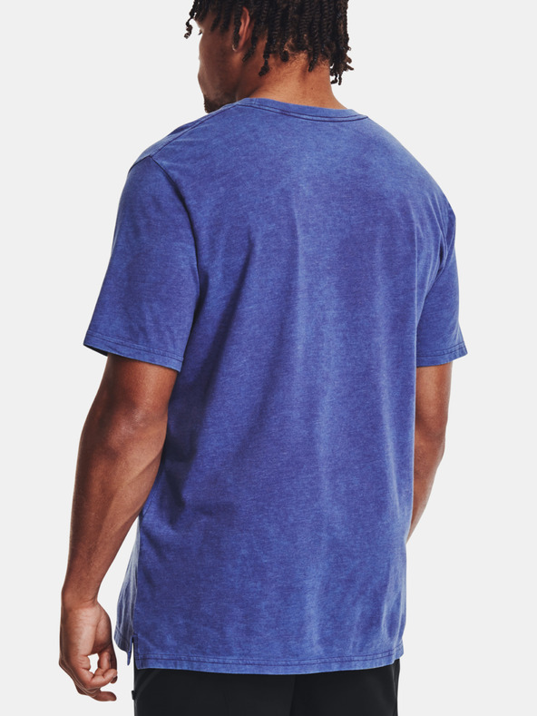 Under Armour UA Wash Tonal Sportstyle SS T-shirt Azul