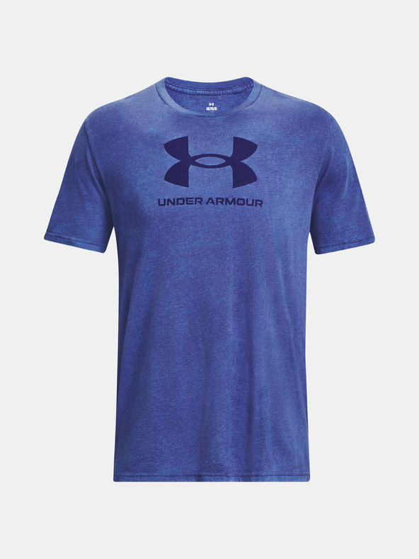 Under Armour UA Wash Tonal Sportstyle SS T-shirt Azul