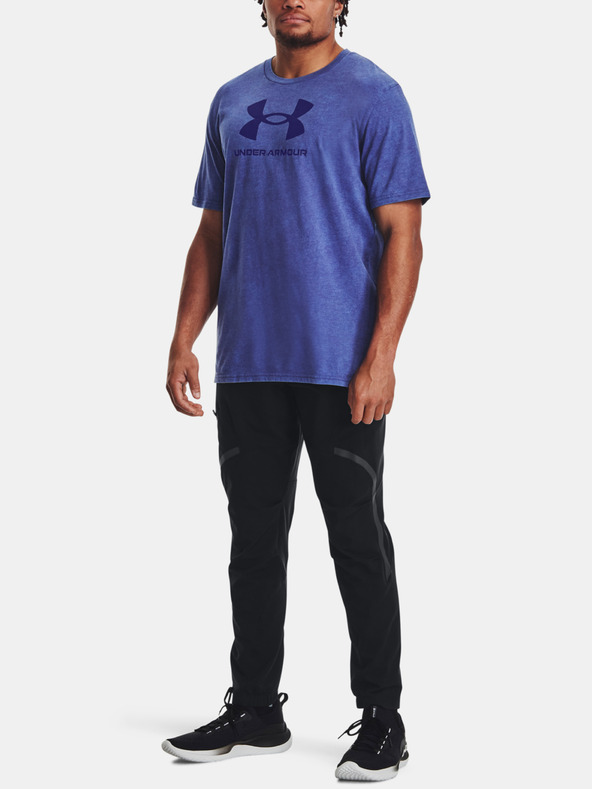 Under Armour UA Wash Tonal Sportstyle SS T-shirt Azul