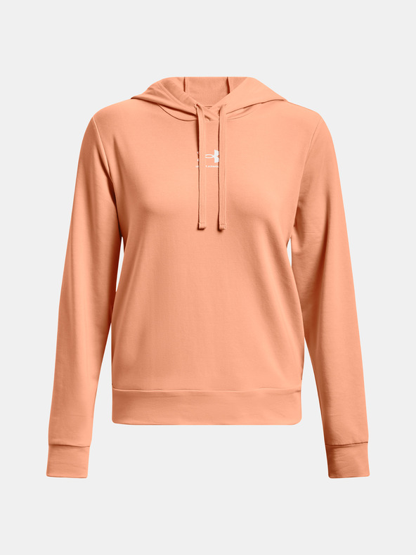 Under Armour Rival Terry Hoodie Sweatshirt Naranja