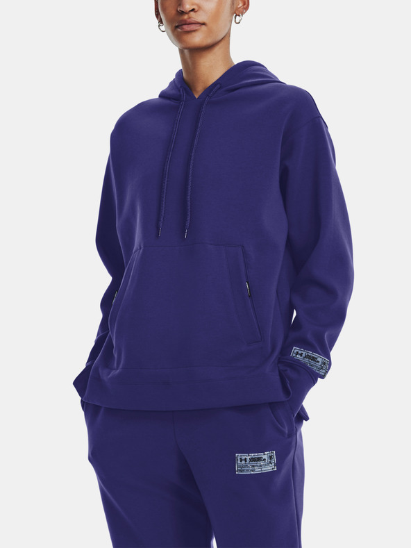 Under Armour UA Summit Knit Hoodie Sweatshirt Azul