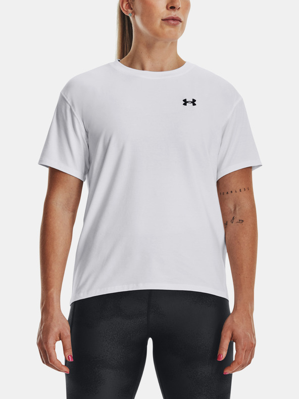 Under Armour UA Esential Cttn Stretch T-shirt Blanco