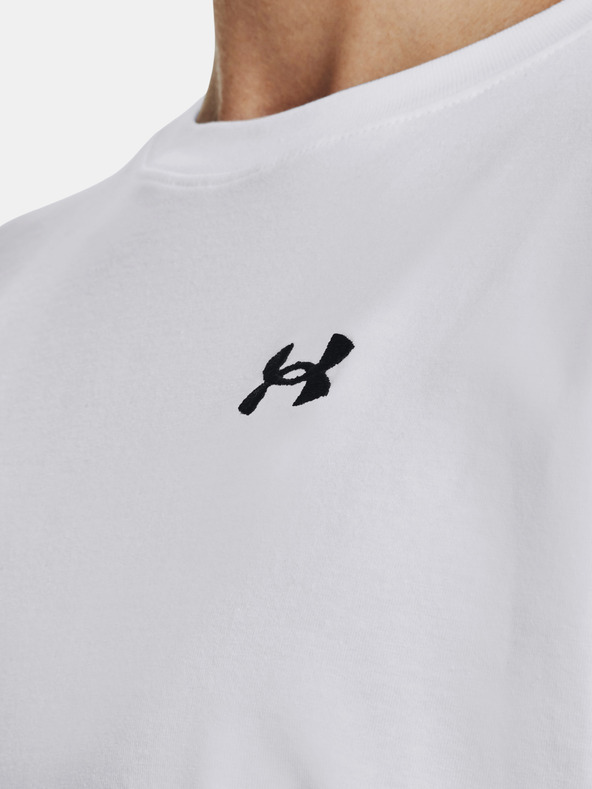 Under Armour UA Esential Cttn Stretch T-shirt Blanco