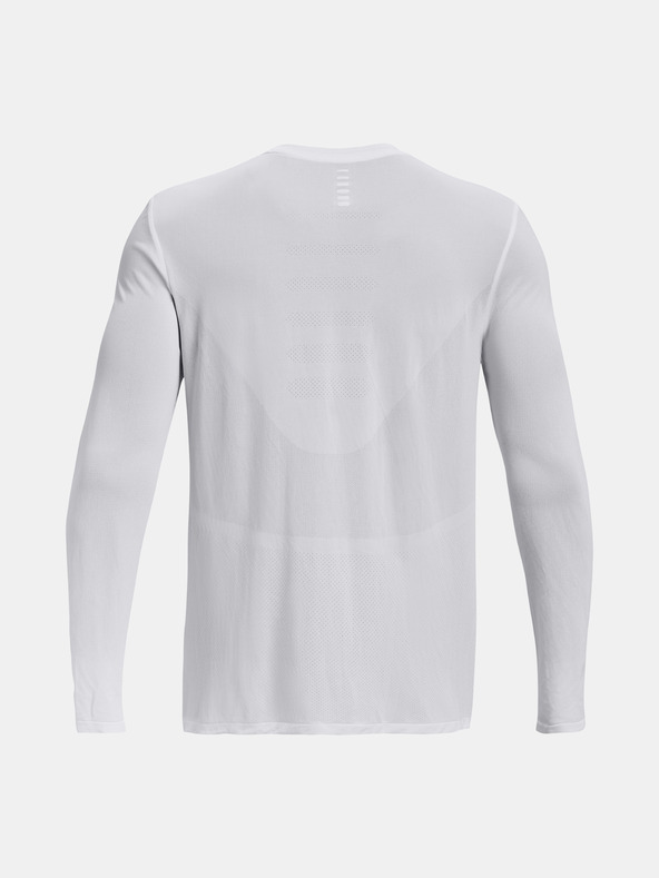 Under Armour UA Seamless Stride LS T-shirt Blanco