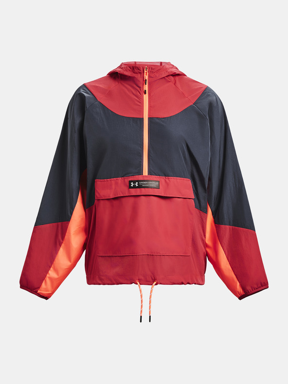 Under Armour Rush Woven Anorak Jacket Rojo