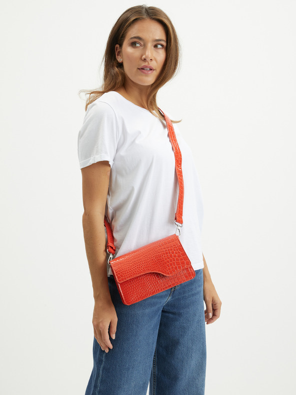 Pieces Bunna Cross Body Bag Rojo