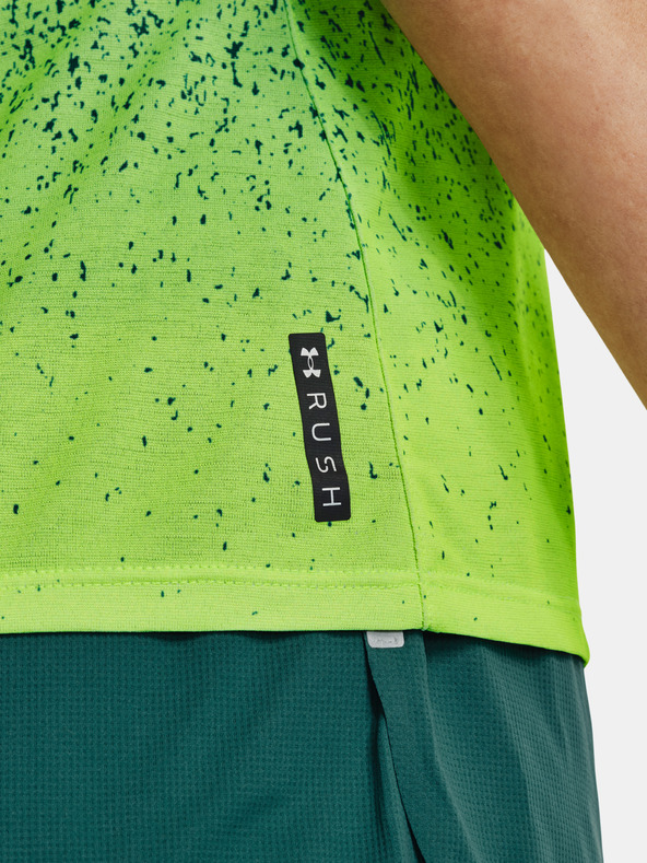 Under Armour Rush Cicada T-shirt Verde