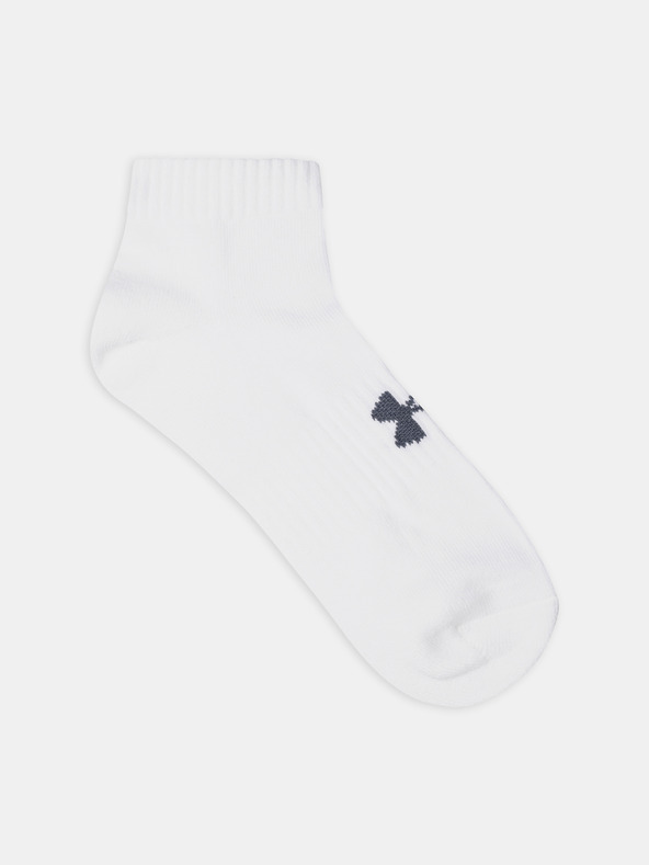 Under Armour UA Core Low Cut Set Of 3 Pairs Of Socks Blanco