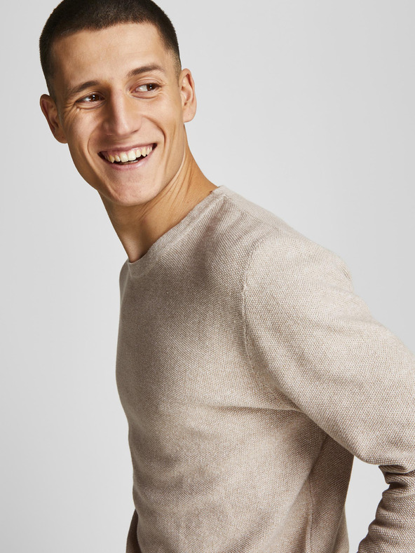 Jack & Jones Gustav Sweater Beis