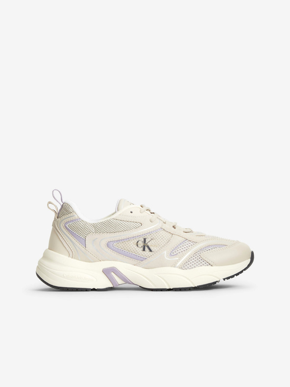 Calvin Klein Jeans Retro Tennis Sneakers Blanco