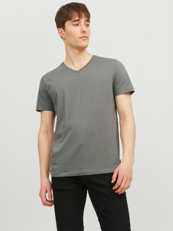 Jack & Jones Organic T-shirt Gris