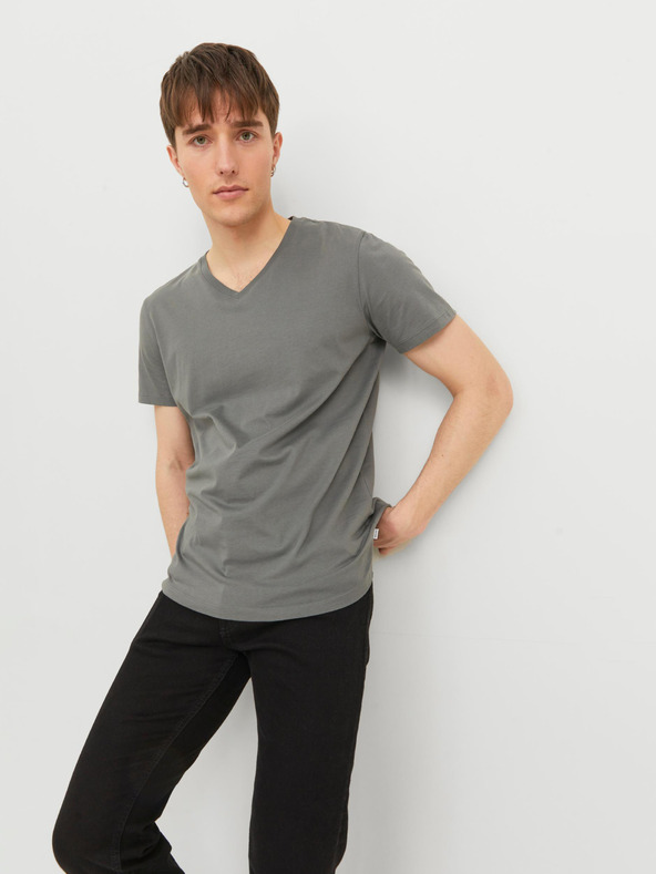 Jack & Jones Organic T-shirt Gris