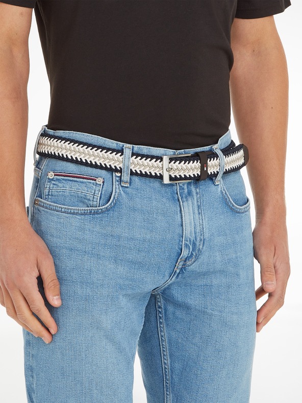 Tommy Hilfiger Adan Belt Blanco