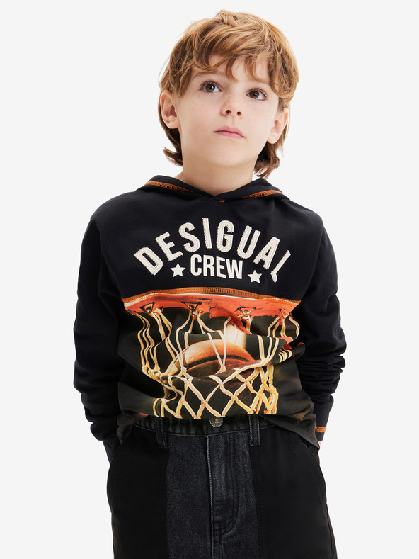 Desigual Jordan Kids Sweatshirt Negro