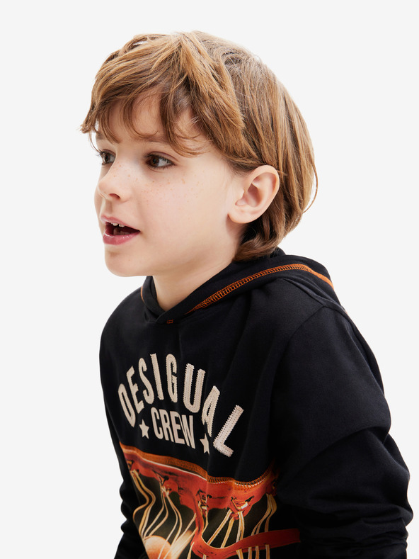 Desigual Jordan Kids Sweatshirt Negro