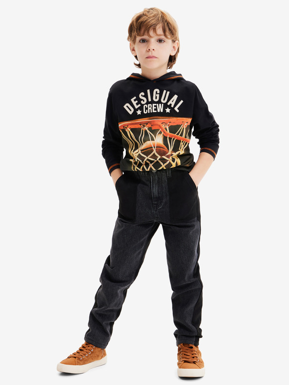 Desigual Jordan Kids Sweatshirt Negro