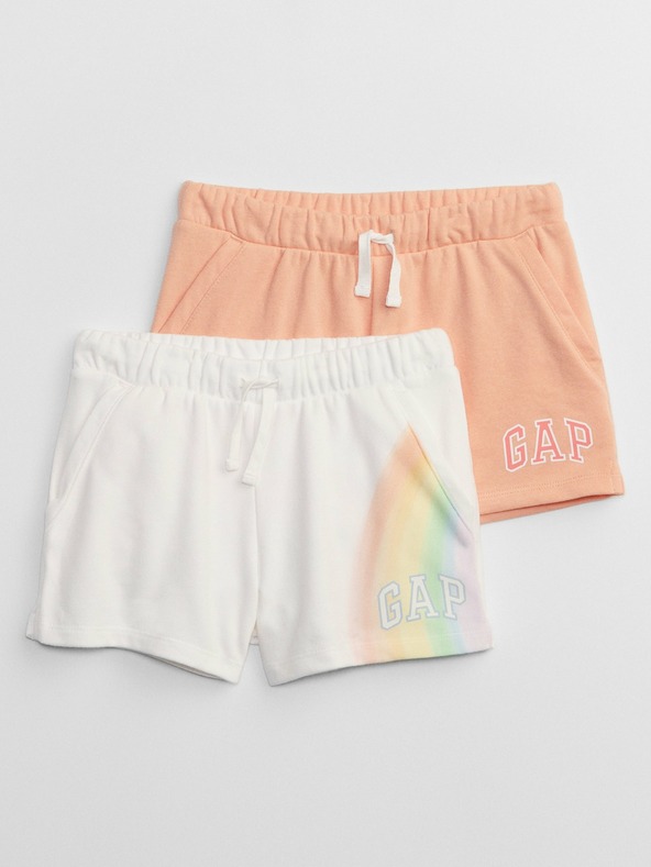 GAP Kids Shorts 2 Pcs Blanco