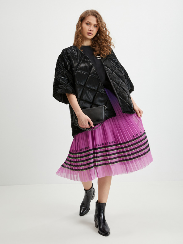 Karl Lagerfeld Interstellar Roller Derby Skirt Rosa