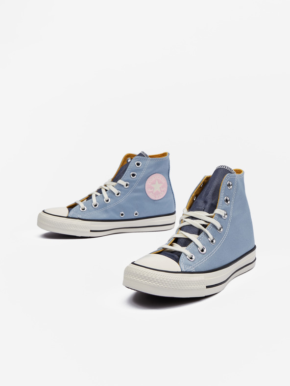 Converse Chuck Taylor All Star Denim Fashion Sneakers Azul