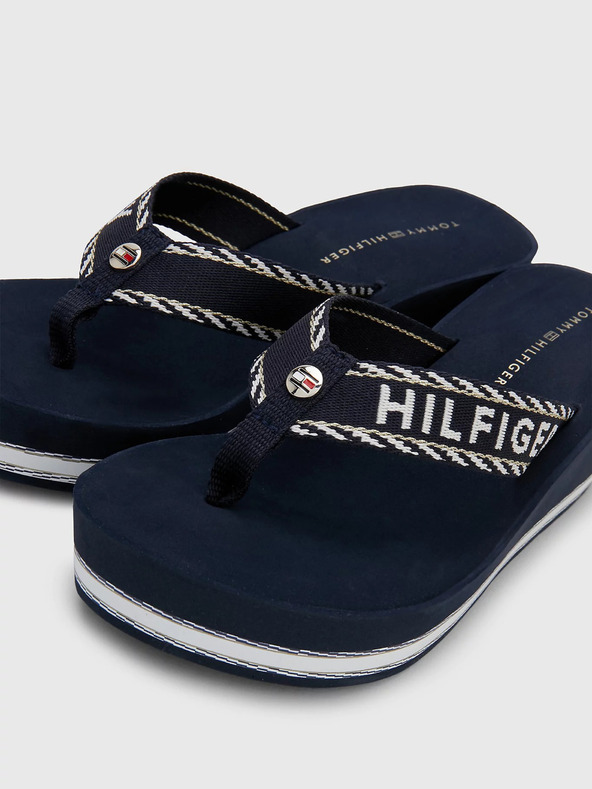 Tommy Hilfiger Žabky Modrá