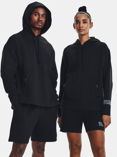 Under Armour UA Summit Knit Hoodie-BLK Mikina