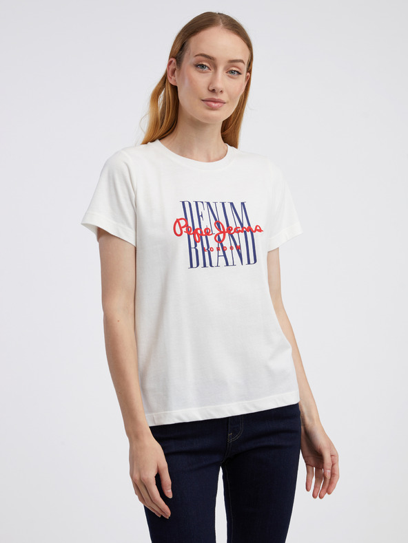 Pepe Jeans Camille T-shirt Blanco