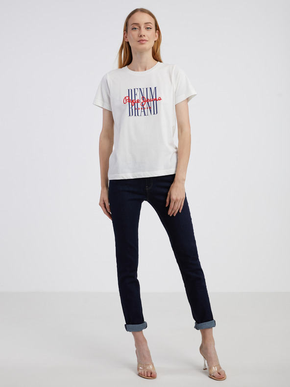 Pepe Jeans Camille T-shirt Blanco