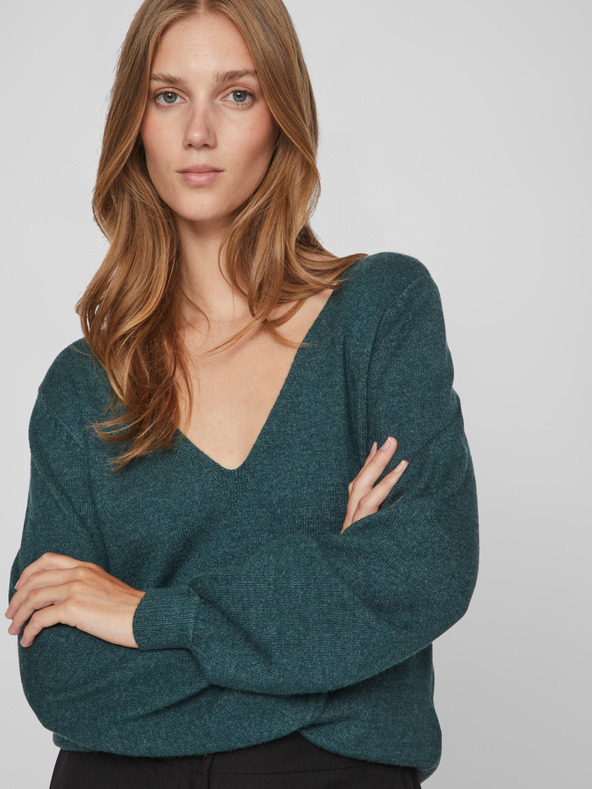 Vila Ril Sweater Verde