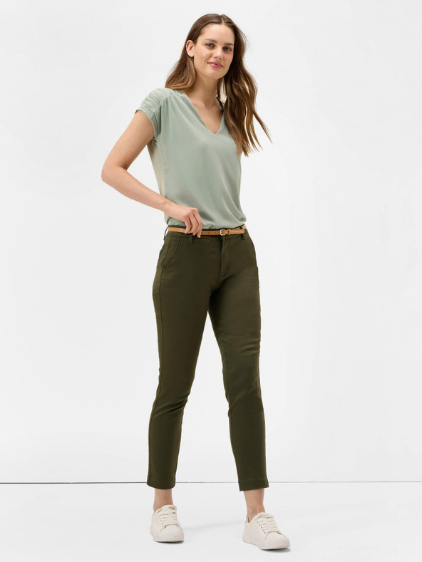 Orsay Pantalón Chino Verde