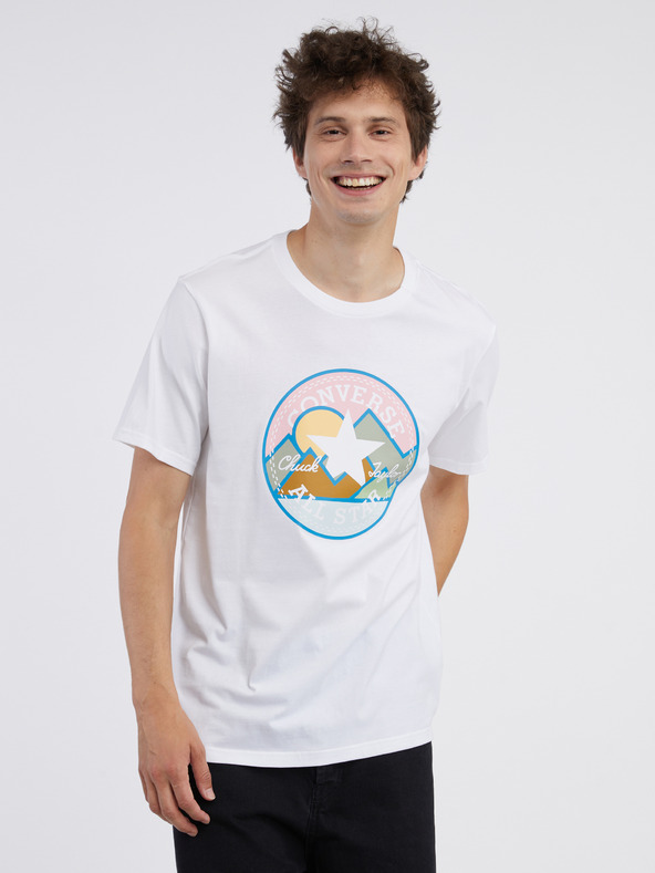 Converse Coastal Remix T-shirt Blanco